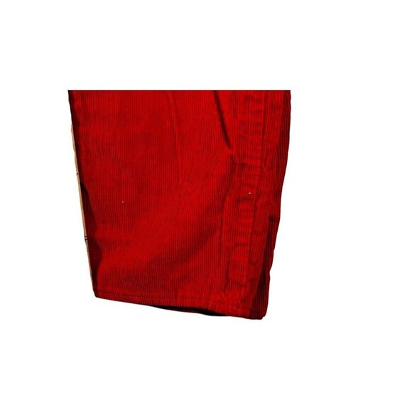 ✨ Levi’s 94 Baggy Jeans Women’s 35x30 Corduroy Red Loose Mid Rise Straight Leg - Picture 10 of 10